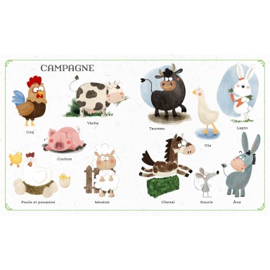 Mon imagier. Les animaux