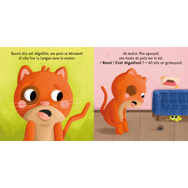 Mia le chaton. Que de dégoût !