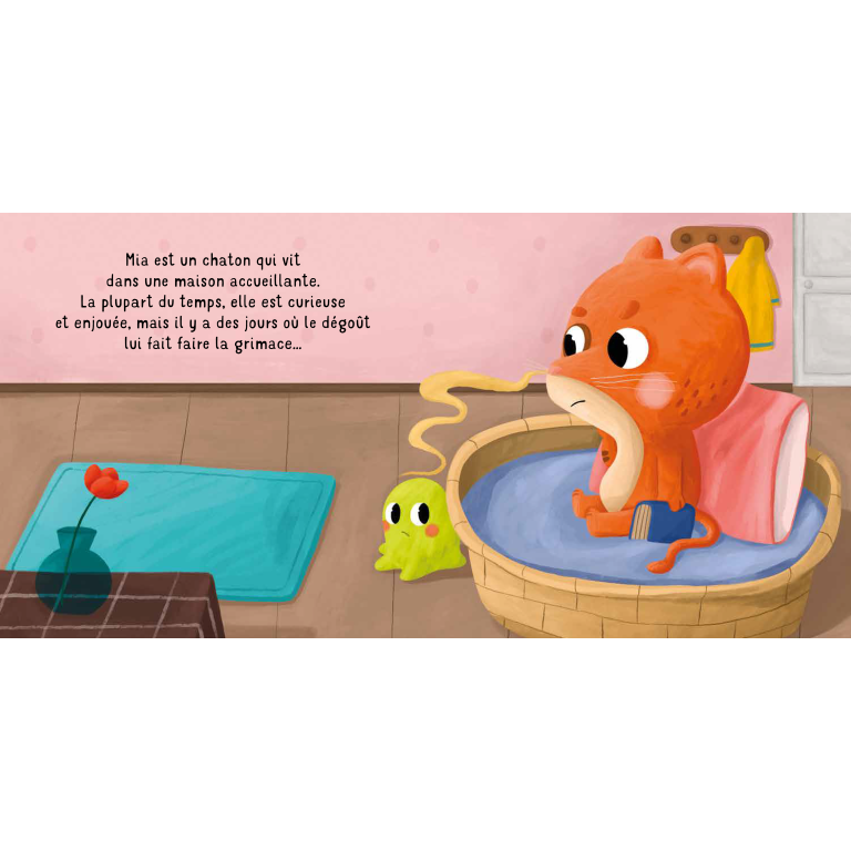 Mia le chaton. Que de dégoût !