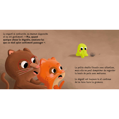 Mia le chaton. Que de dégoût !