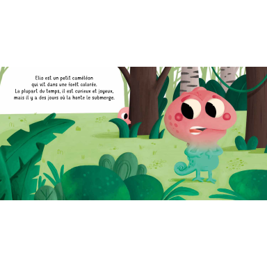 Elio le caméléon. Que de honte !