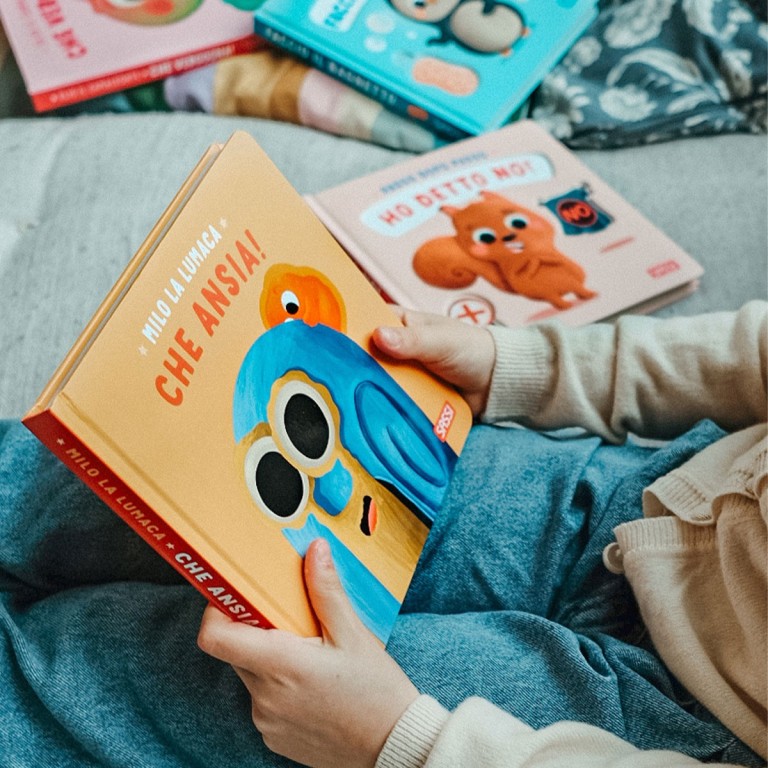 Milo la lumaca. Che ansia!