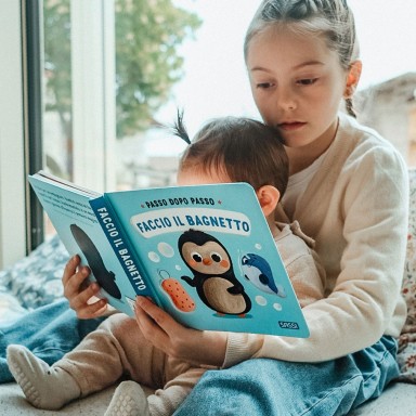 Passo dopo passo. Faccio il bagnetto