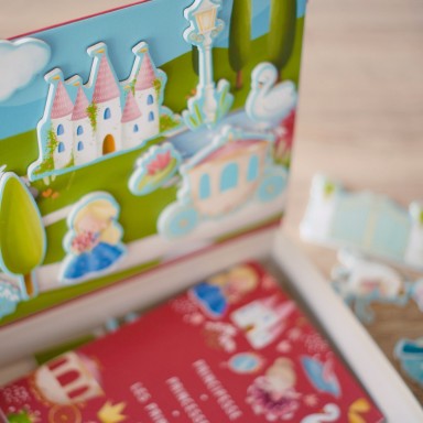 Magnetic box set. Princesses