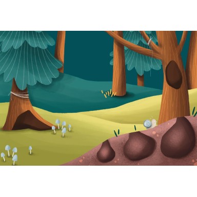 Magnetic box set. Il bosco