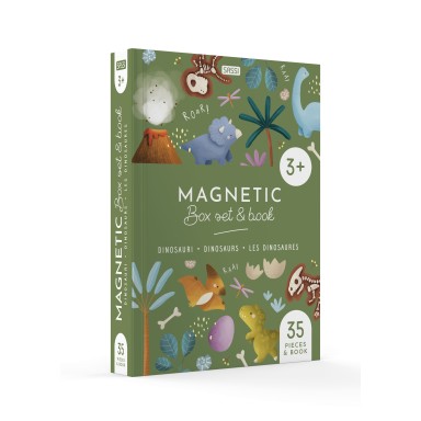 Magnetic box set. Dinosauri