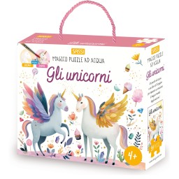 Magico puzzle ad acqua. Gli unicorni