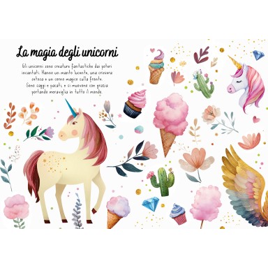 Magico puzzle ad acqua. Gli unicorni