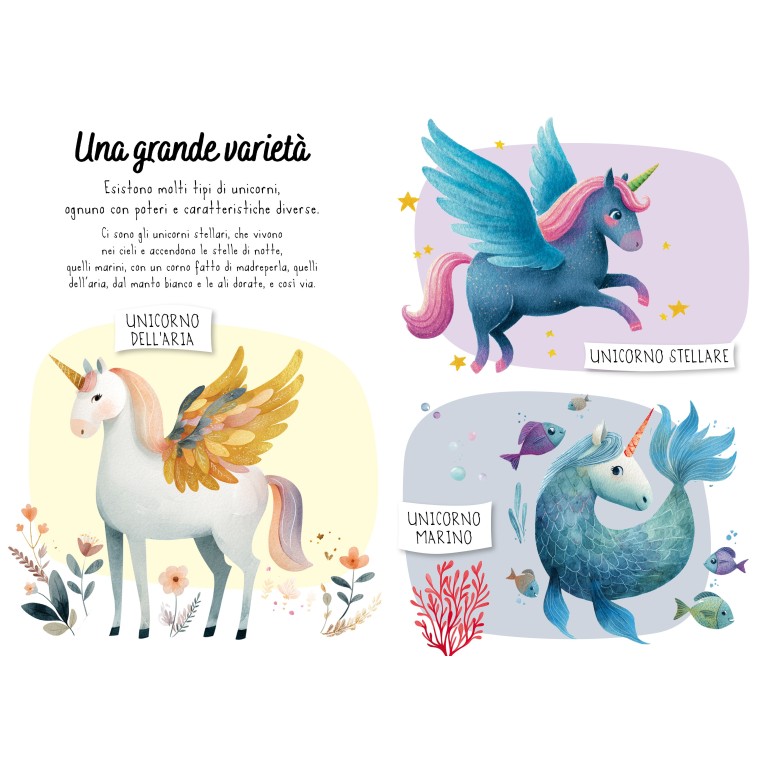 Magico puzzle ad acqua. Gli unicorni