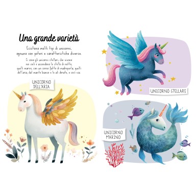 Magico puzzle ad acqua. Gli unicorni