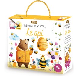 Magico puzzle ad acqua. Le api