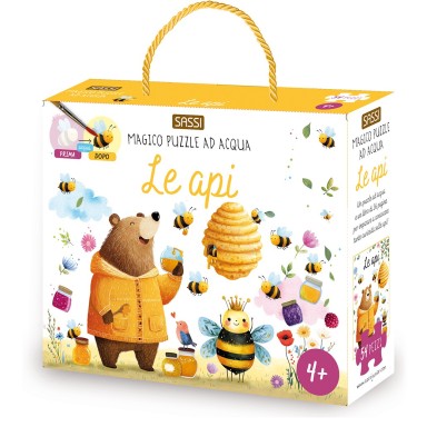 Magico puzzle ad acqua. Le api