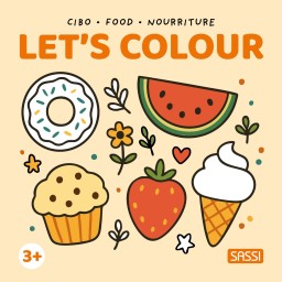 Let's colour. Nourriture