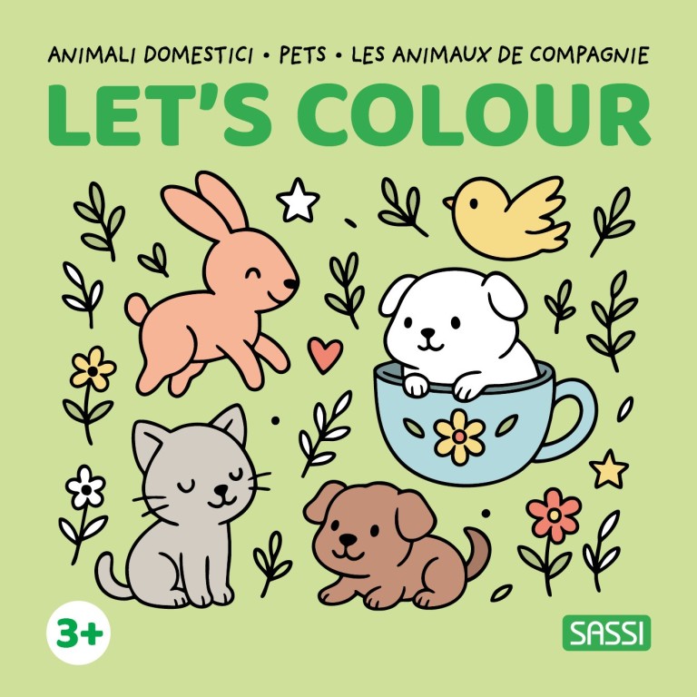 Let's colour. Animali domestici