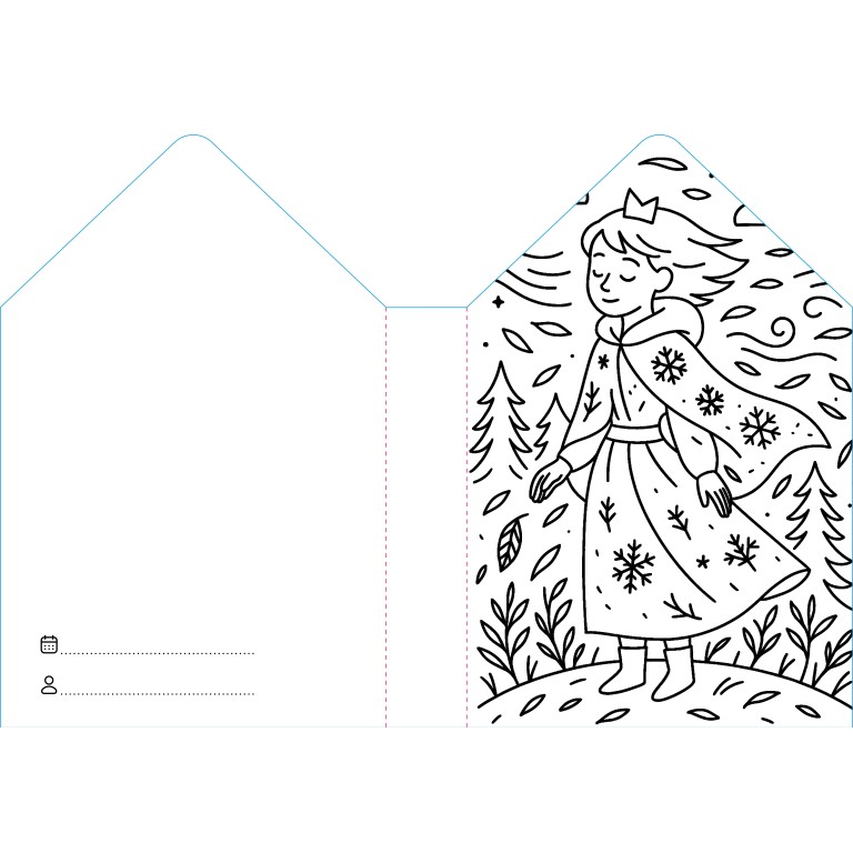 Coloring Books. Principesse