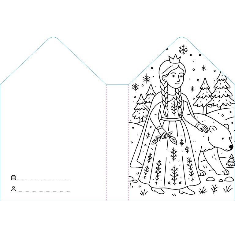 Coloring Books. Princesses