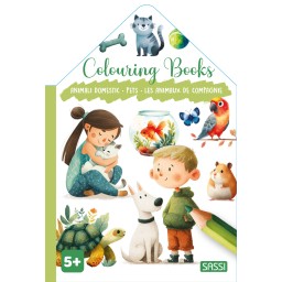 Coloring Books. Animali domestici