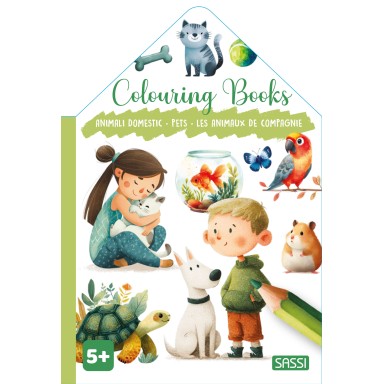 Coloring Books. Pets