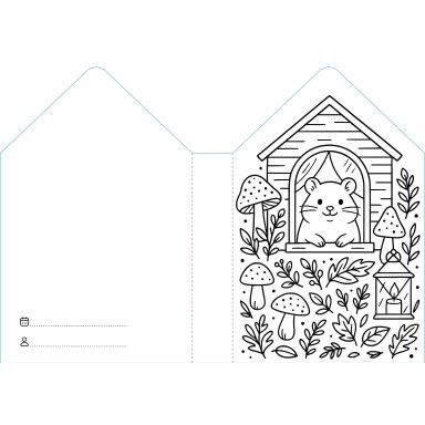 Coloring Books. Animali domestici