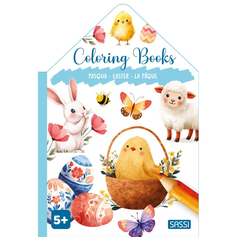 Colouring Books. Easter