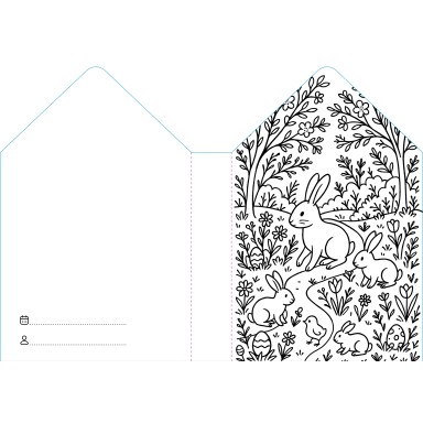 Colouring Books. La Pâque