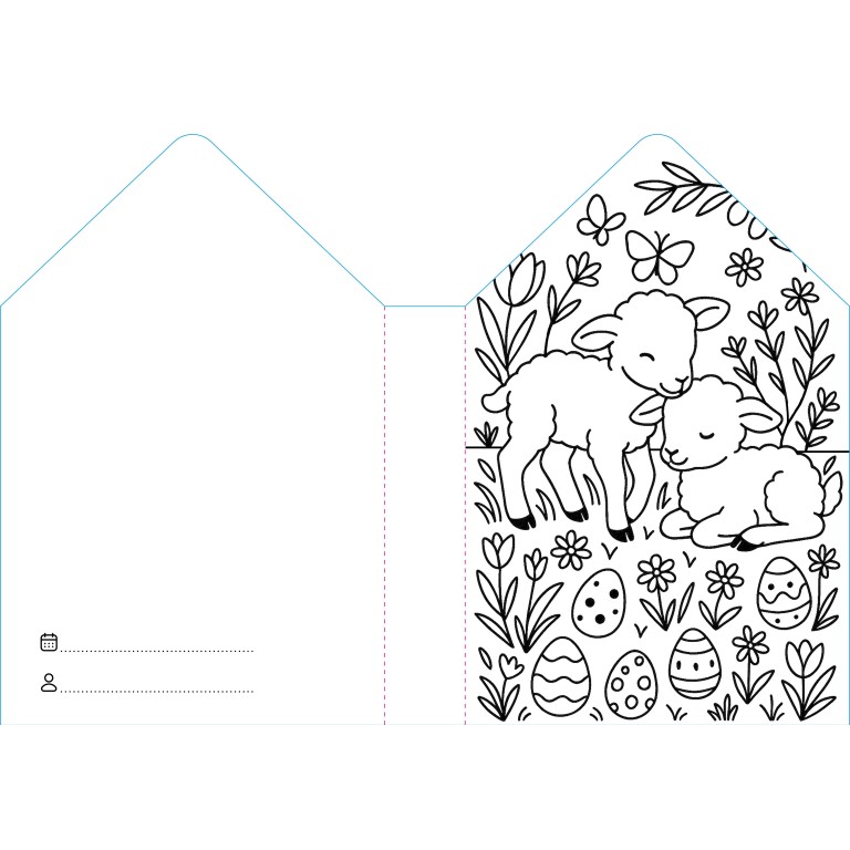 Colouring Books. Pasqua