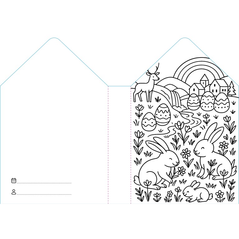 Coloring Books. Pasqua