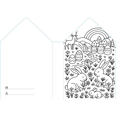 Coloring Books. Pasqua