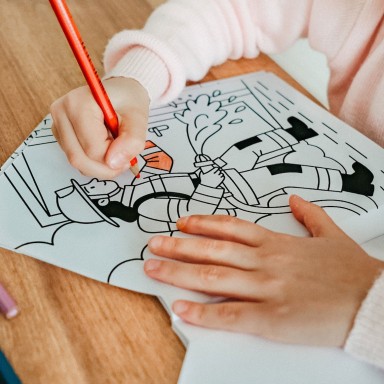 Colouring Books. Pompieri
