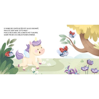 Jour et nuit. Les licornes