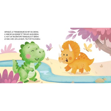 Jour et nuit. Les dinosaures