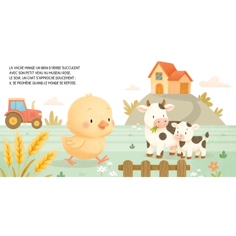 Jour et nuit. La ferme