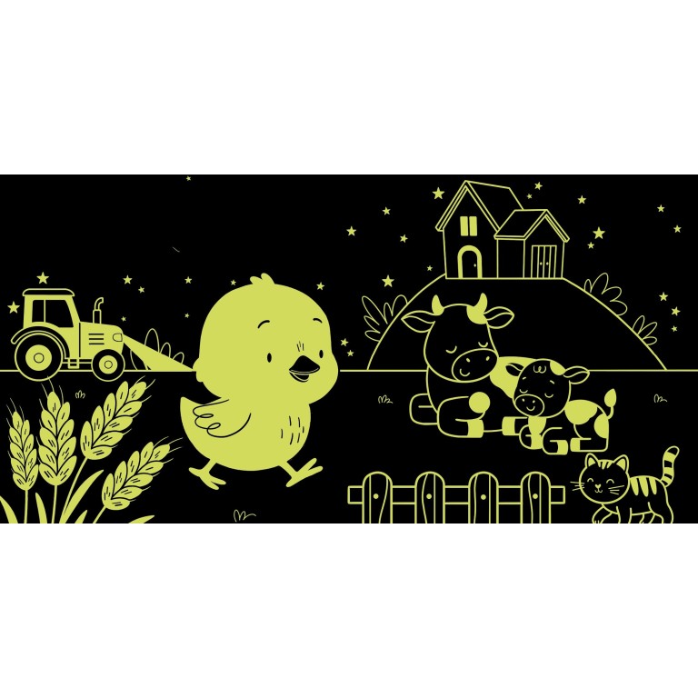 Jour et nuit. La ferme