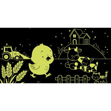 Jour et nuit. La ferme