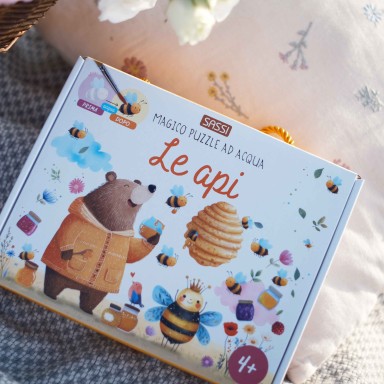 Magico puzzle ad acqua. Le api