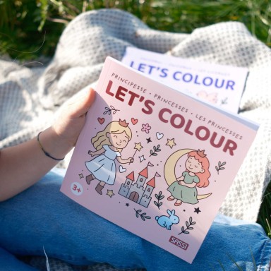 Let's colour. Les princesses