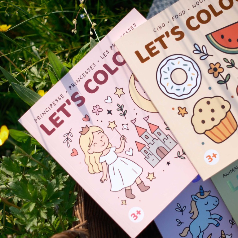 Let's colour. Les princesses