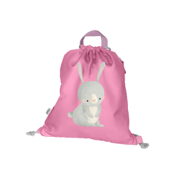 Drawstring bag - Fluffy the Bunny