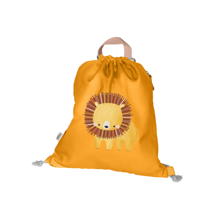 Drawstring bag - Chompy the Lion
