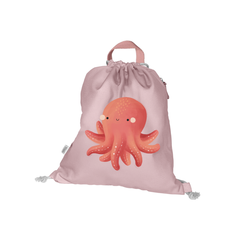 Drawstring bag - Slurpy the Octopus