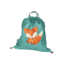 Sac à cordon pour enfants - Crunchy le renard