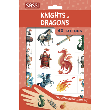 Tattoos - Knights and Dragons