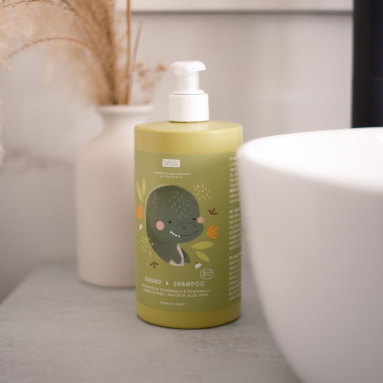 Bain & Shampooing – Cracky le dinosaure
