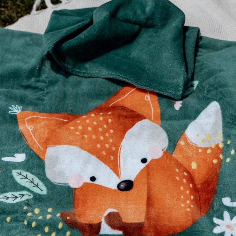 Poncho da bagno - Volpe Crunchy