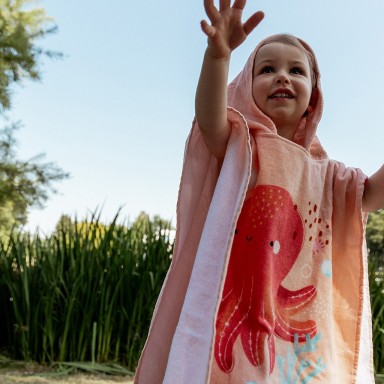 Kids Rain Poncho - Cracky the Dinosaur