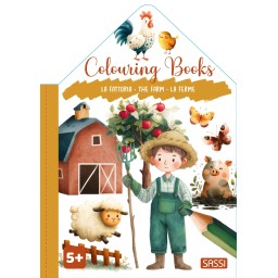 Colouring Books. The farm