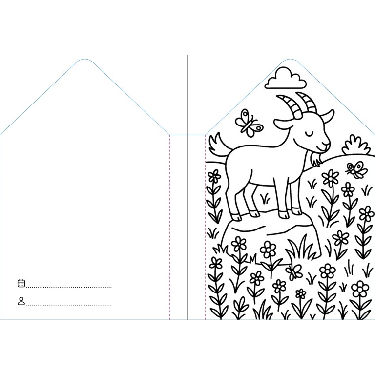 Colouring Books. La fattoria