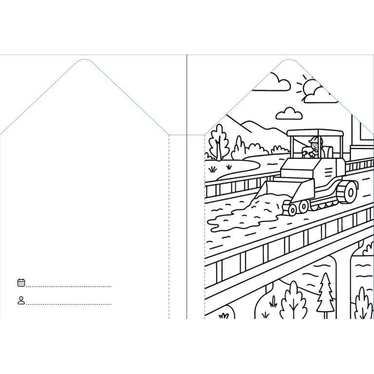 Colouring Books. Il cantiere