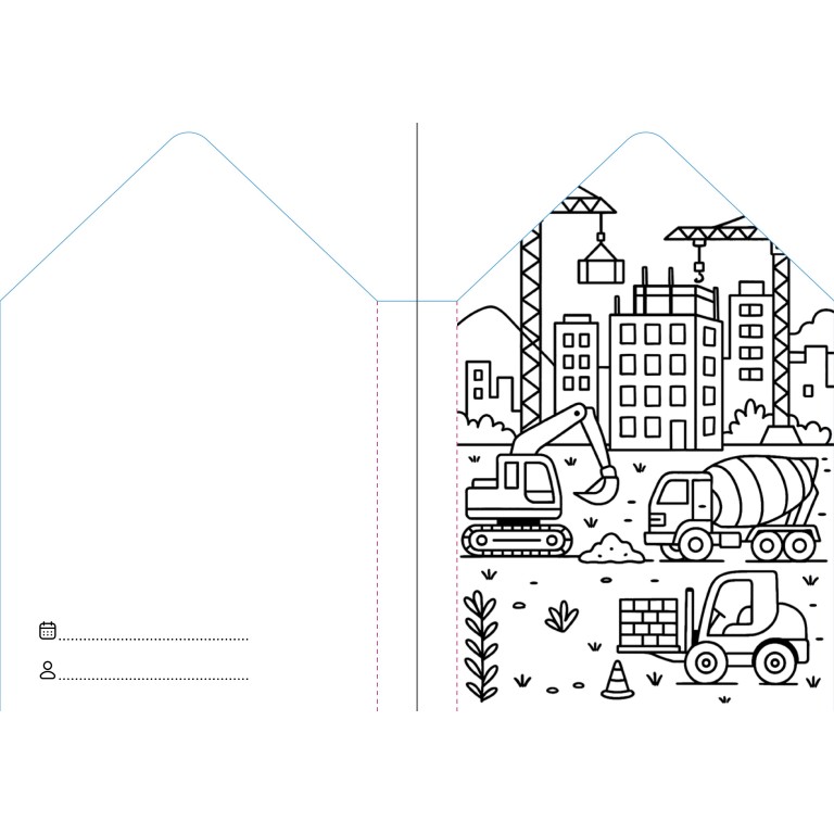 Colouring Books. Il cantiere