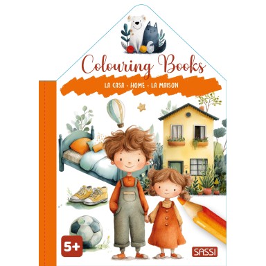 Colouring Books. La maison